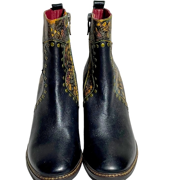 L'Artiste by Spring Step OLEVEA Black Ankle Boot 36 US (5.5-6) - Picture 2 of 7